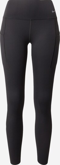 NIKE Pantalon de sport 'UNIVERSA' en gris clair / noir, Vue avec produit