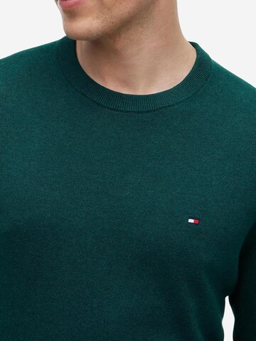 TOMMY HILFIGER Tricot 'PIMA ORG CTN CASHMERE MW0MW28046' in Groen