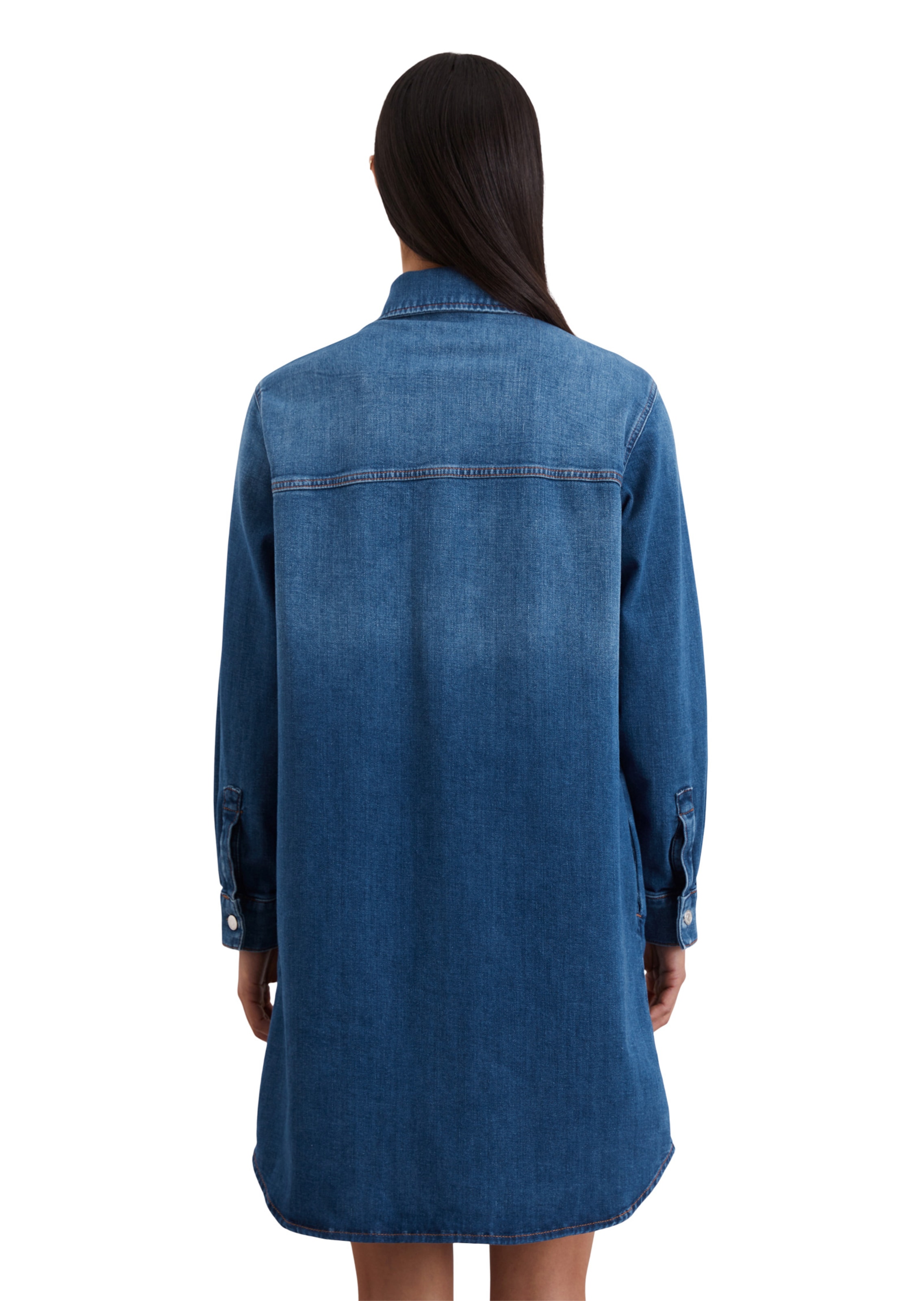 Marc O'Polo Shirt dress in Blue