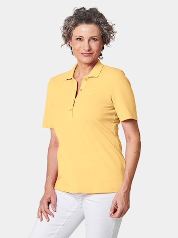 T-shirt Goldner en jaune : devant