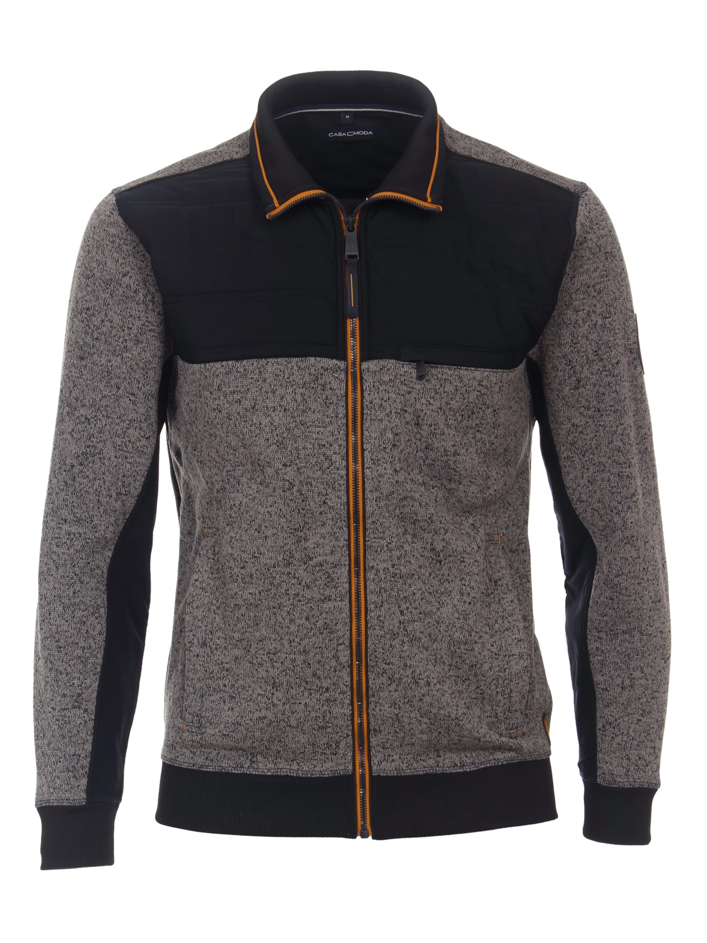 VENTI Sweatjacke in Blau: Vorderseite