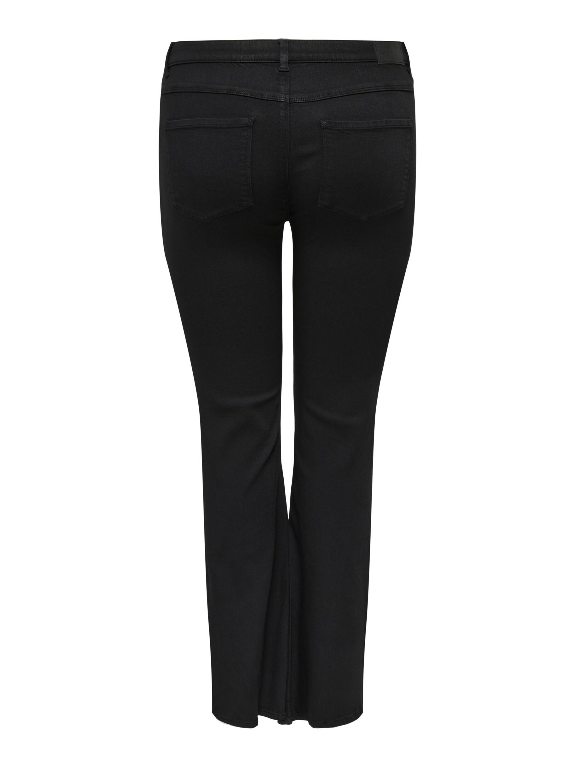 ONLY Carmakoma - Acampanado Vaquero en negro