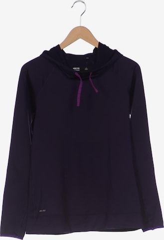 NIKE Sweatshirt & Zip-Up Hoodie in L in Purple: front