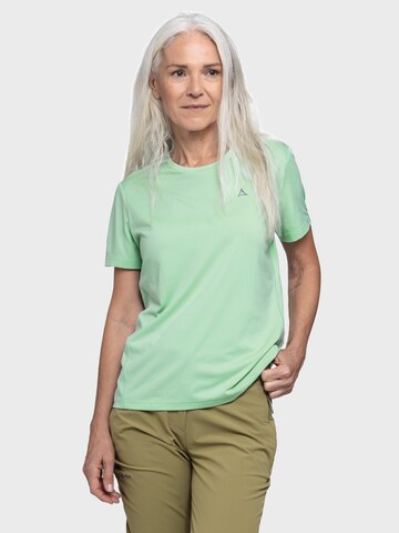 T-shirt fonctionnel 'Tauron' Schöffel en vert : devant