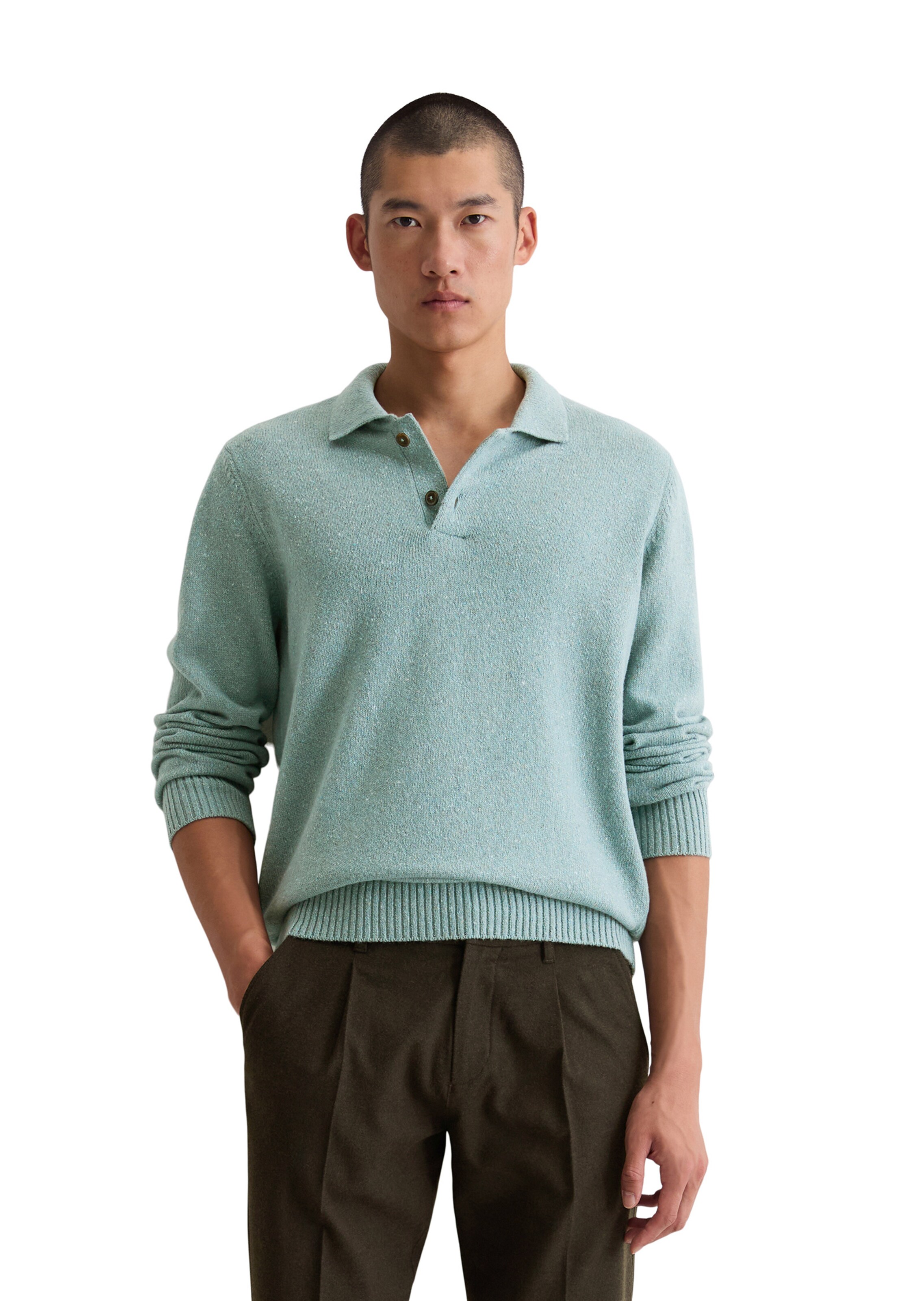 Marc O'Polo Pullover in Blau: Vorderseite