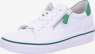 GABOR Athletic Lace-Up Shoes 'Sneaker Low Damen 43.264.29 Echtleder in weiß' in 43 in White, Item view