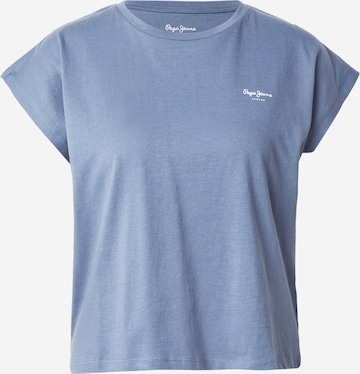 T-shirt 'Blooma' Pepe Jeans en bleu : devant