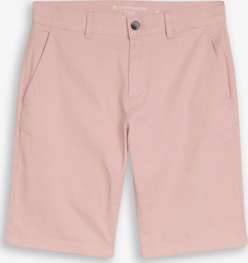 TOM TAILORChino hlače - ljubičasta boja: prednji dio