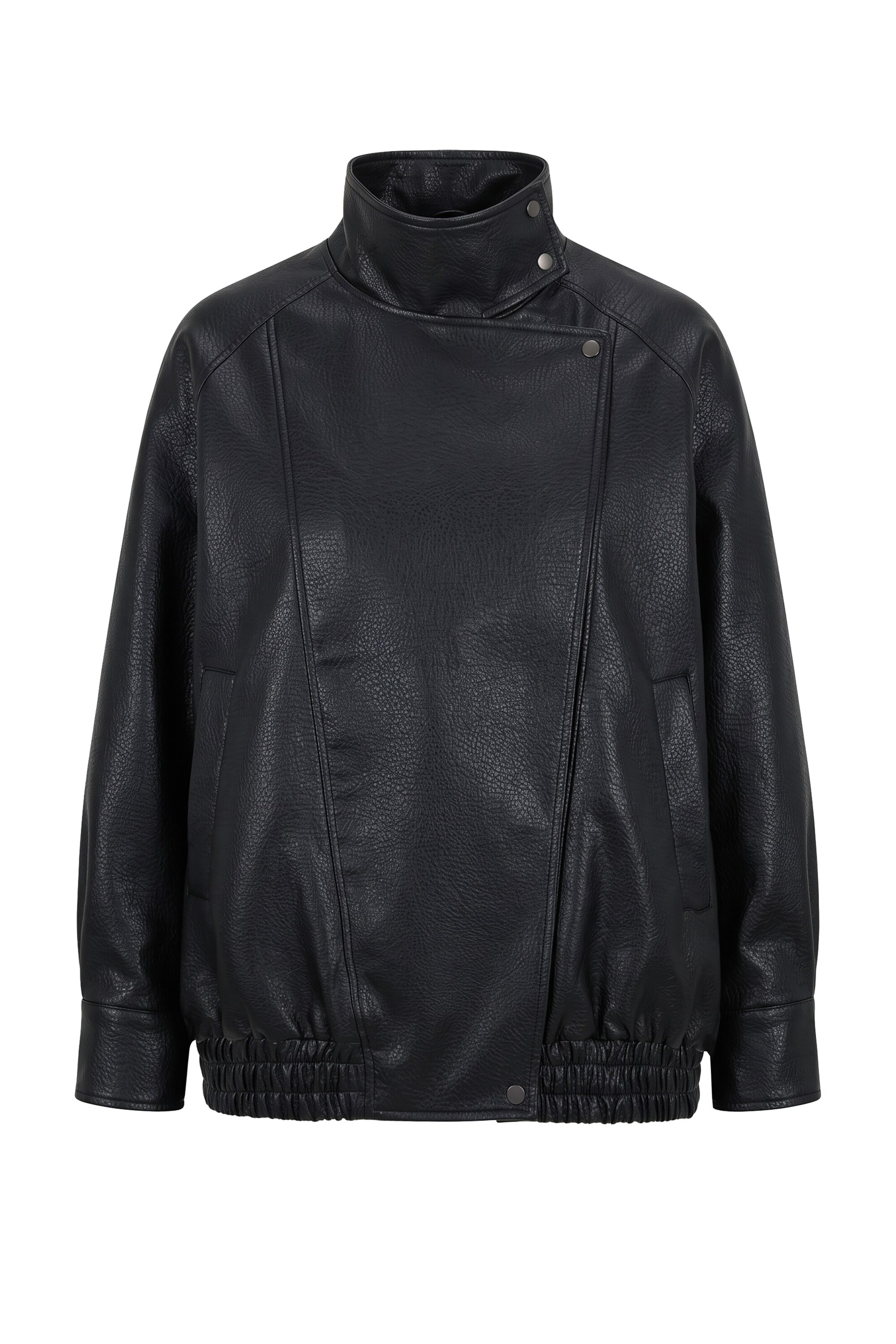 Studio Untold Between-Season Jacket in Black: front