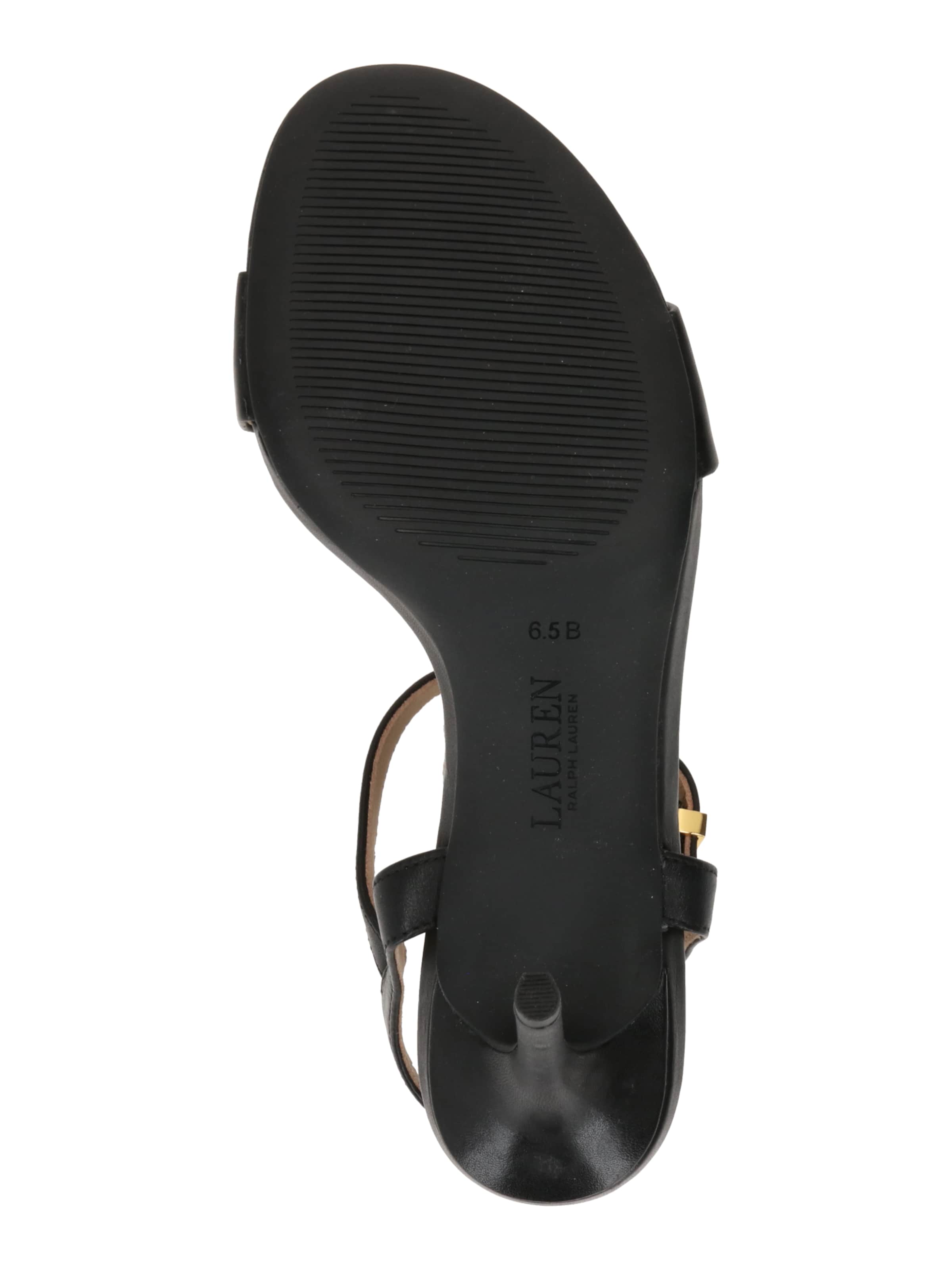 Lauren Ralph Lauren Σανδάλι με λουράκια 'GWEN' σε μαύρο