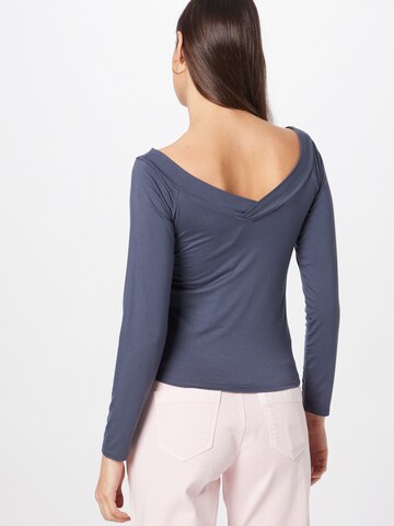 PIECES Shirt in Blauw