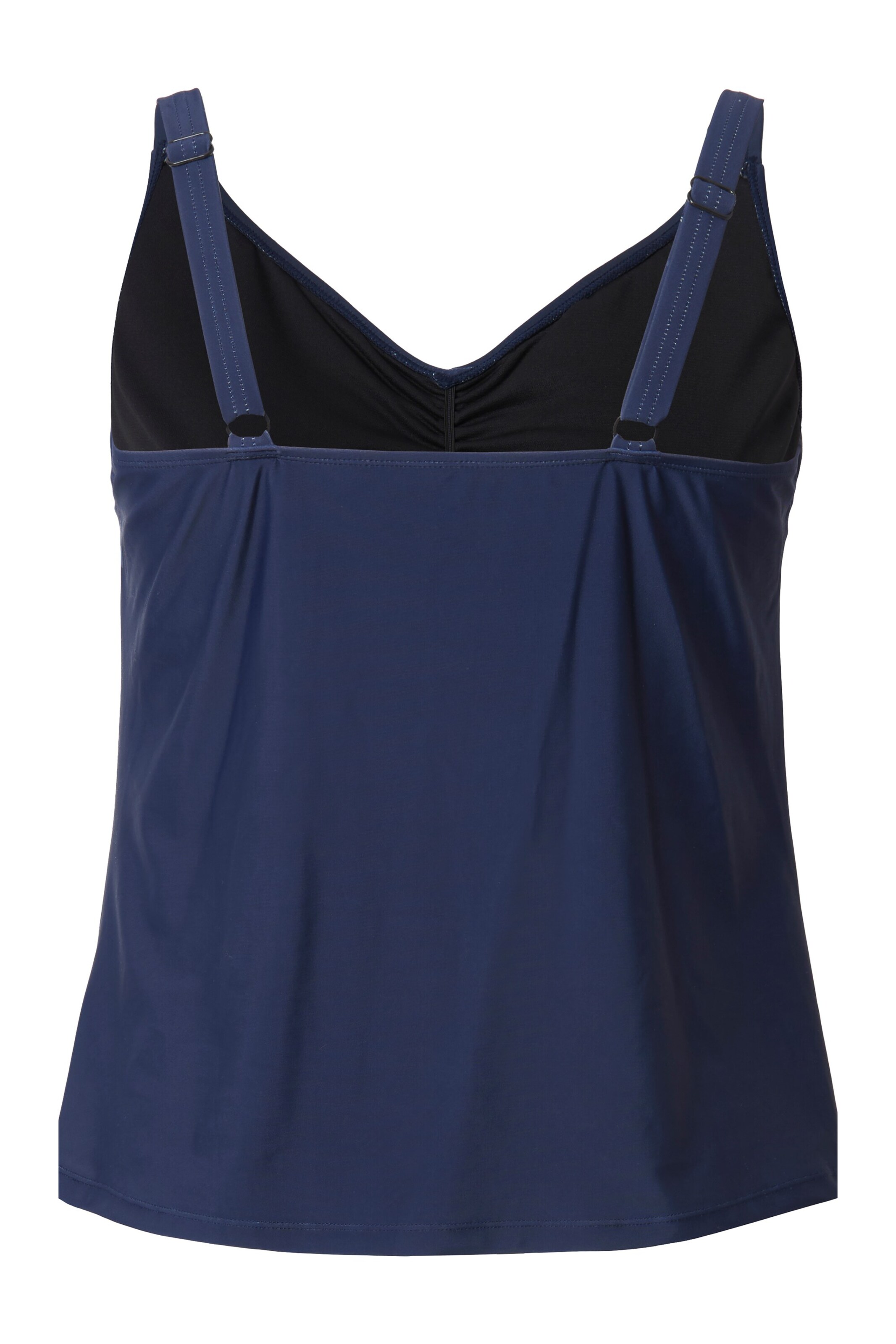 Ulla Popken Bandeau Tankinitop 'Eva' in Blau