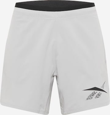 Reebok Sport Sportovní kalhoty – šedá: přední strana