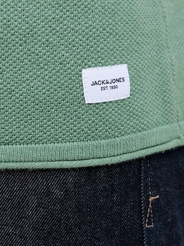 JACK & JONES Regular fit Sweater 'JJEHILL' in Green