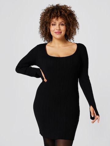 Rochie 'Nanni' de la A LOT LESS pe negru