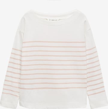 T-Shirt 'MORGAN' MANGO KIDS en blanc : devant