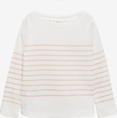 MANGO KIDS Shirt 'MORGAN' in Pastel pink / White, Item view