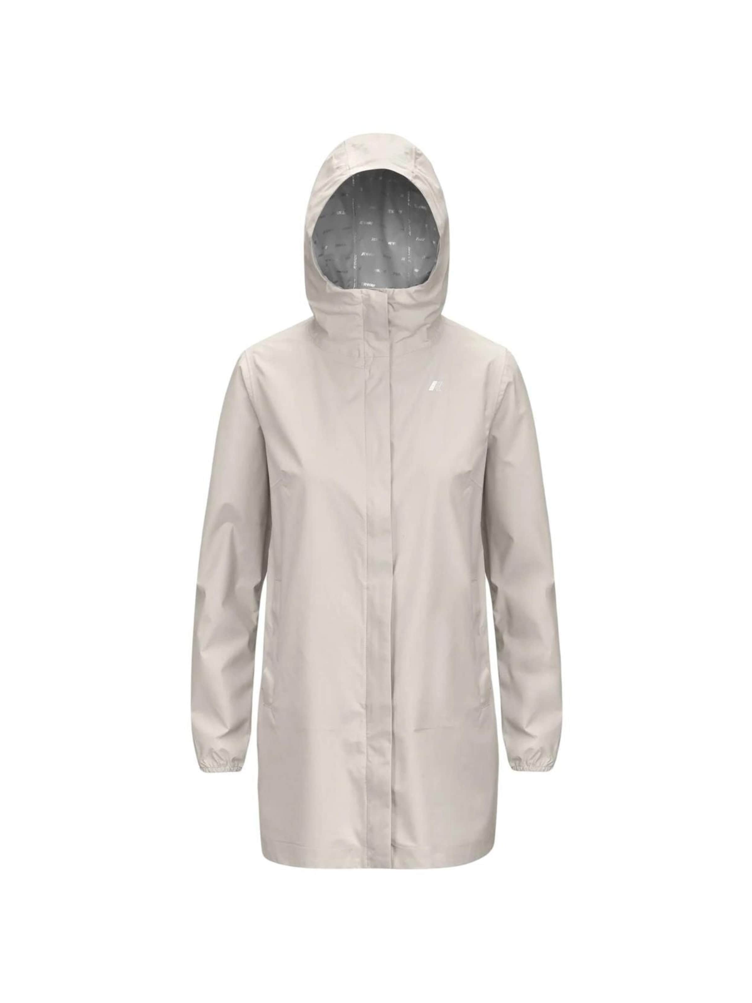 K-Way Tussenjas in Beige: voorkant