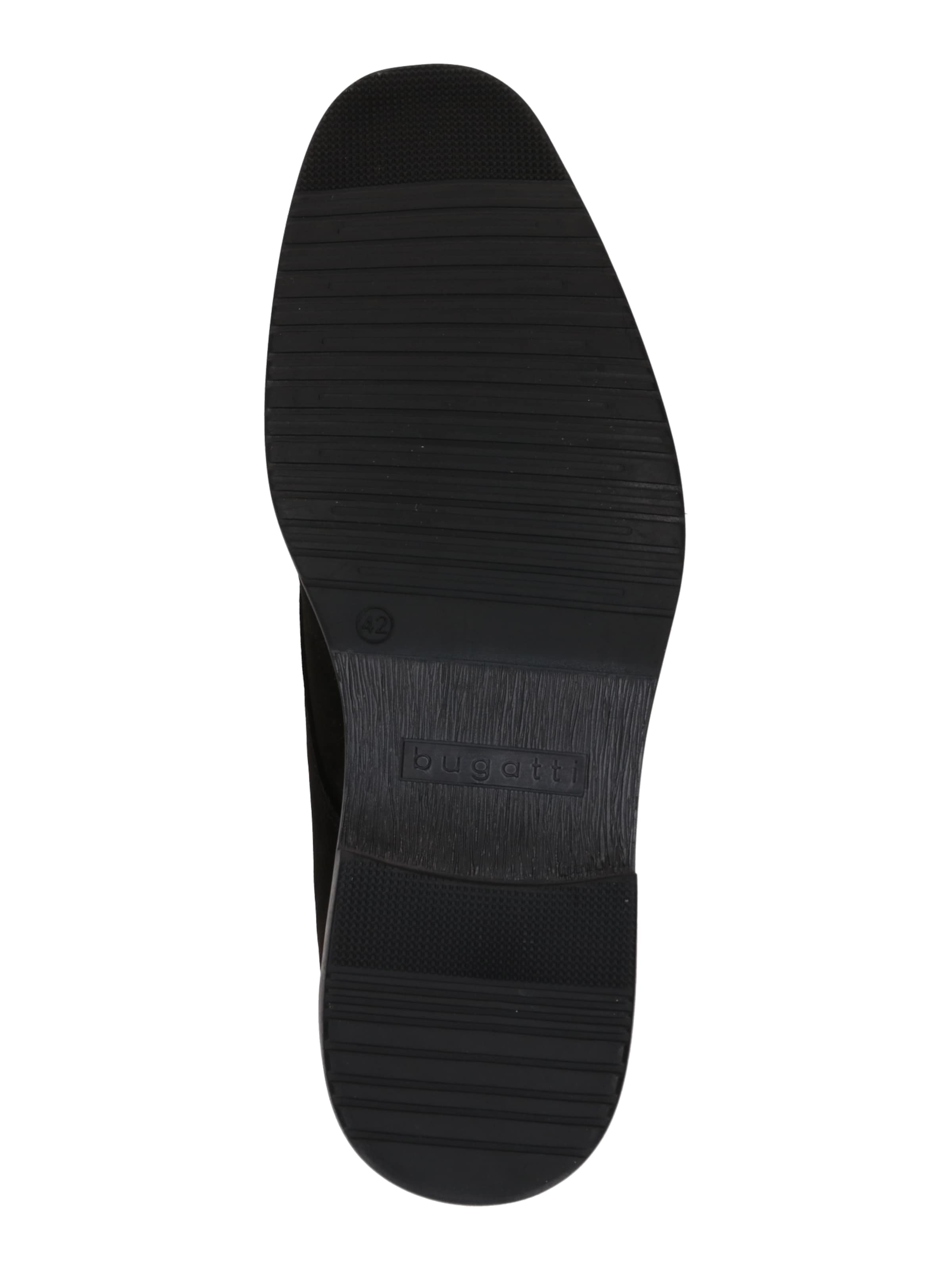 bugatti Обувь на шнуровке 'Melchiore' в Черный: низ