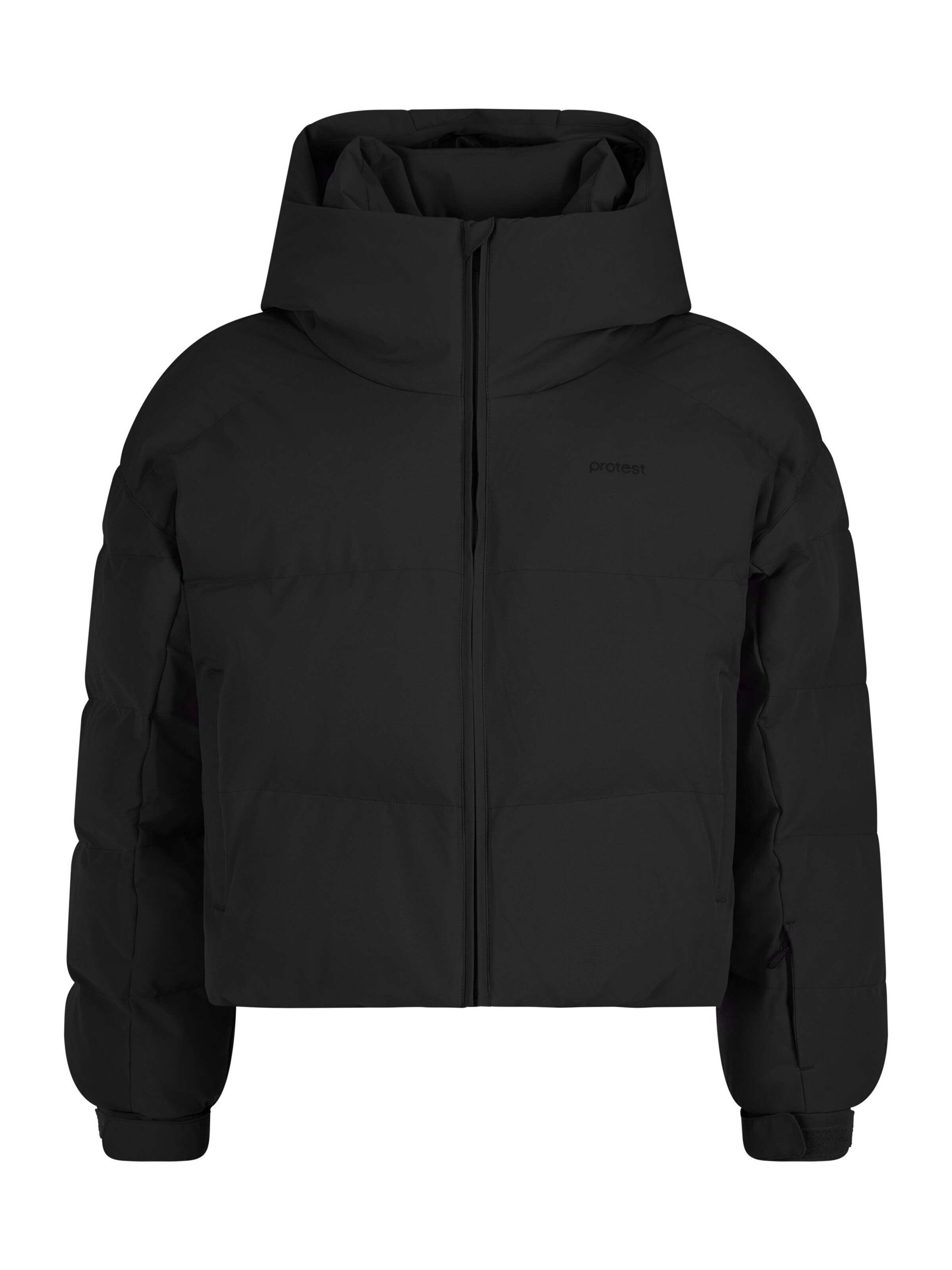 PROTEST Athletic Jacket 'PRTVox' in Black: front