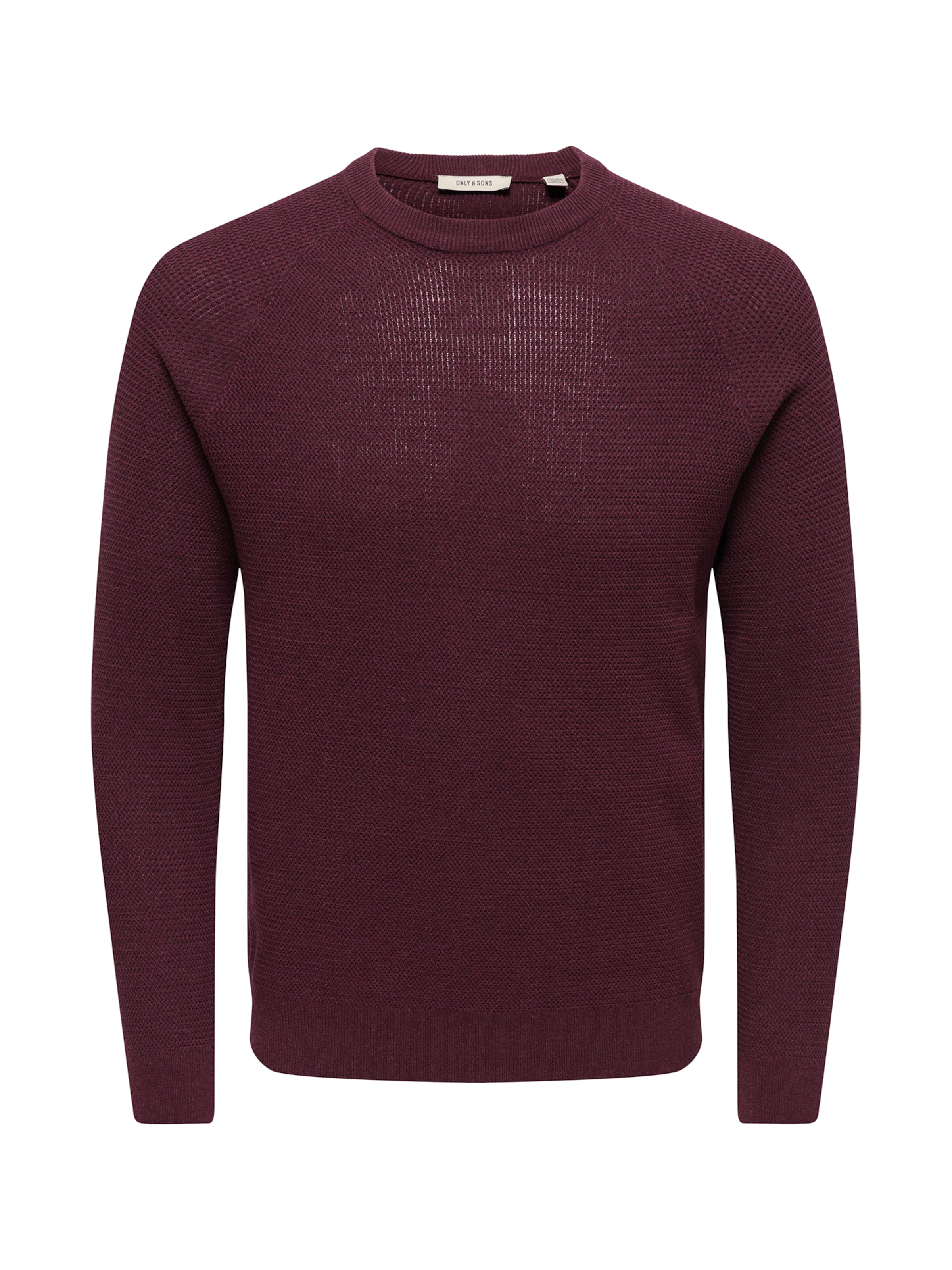 Pullover 'ONSHAY' in XS Only & Sons di colore rosso vino, Visualizzazione prodotti