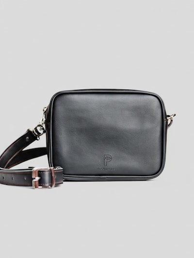 Plant Inside Schoudertas 'Vegan Crossbody Bag' in de kleur Zwart, Productweergave
