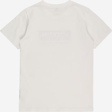 T-Shirt 'Attention' Mister Tee en blanc