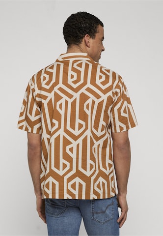 Coupe regular Chemise INDICODE JEANS en beige