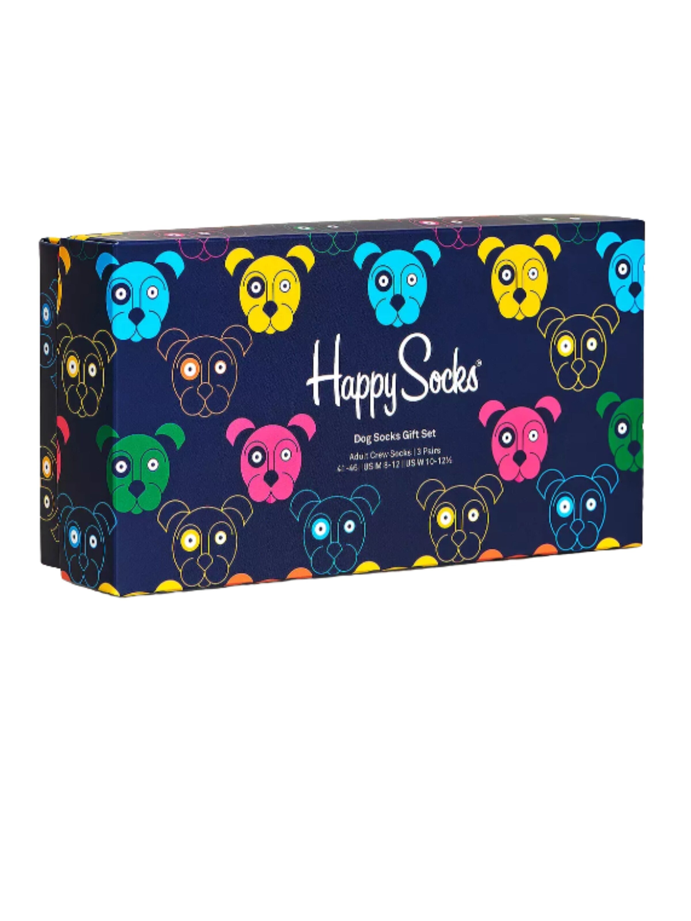 Happy Socks Socken '3-Pack - Mixed Dog Socks Geschenkbox'‌‌‌‌‌‌‌‌‌ in Mischfarben