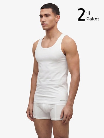 Blackspade Onderhemd in Wit