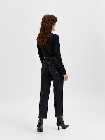 Loosefit Jeans 'Kate' di SELECTED FEMME in nero