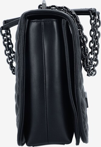 Sac bandoulière 'Quilted' Love Moschino en noir