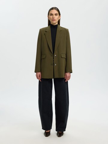 SELECTED - Blazer en marrón
