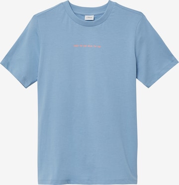 s.Oliver Shirt in Blue: front