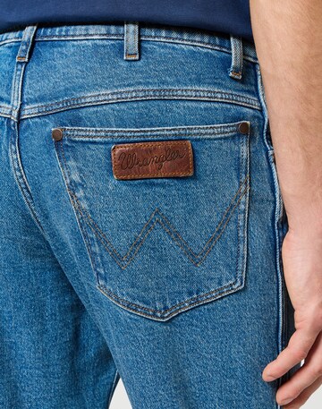 regular Jeans 'RIVER' di WRANGLER in blu