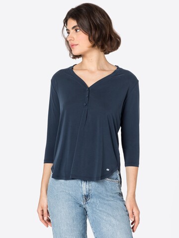 Key Largo Shirt 'Vicky' in Blue: front