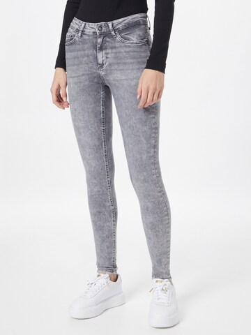 Skinny Jean 'Blush' ONLY en gris : devant