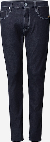 mėlyna G-STAR Prigludęs Džinsai '3301': priekis