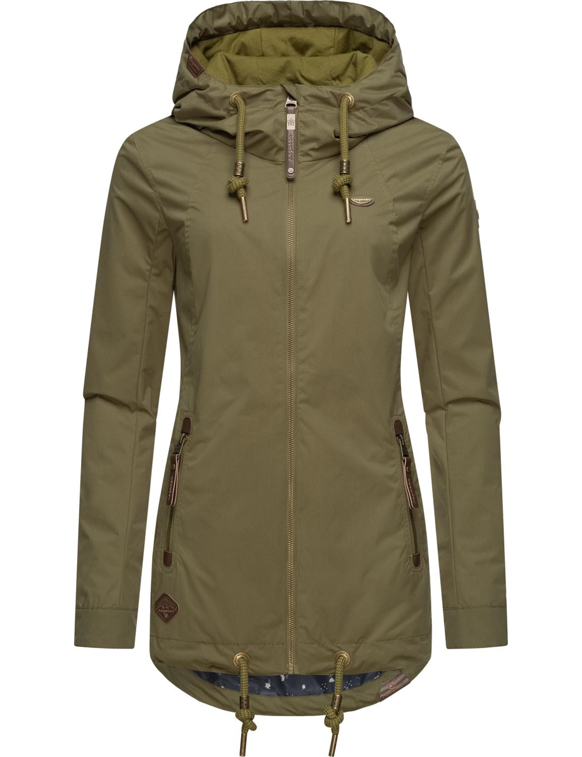 Ragwear Overgangsjakke 'Zuzka' i grøn