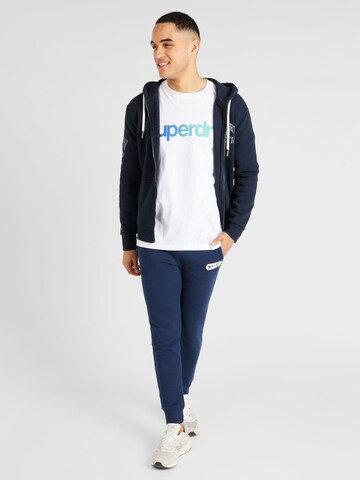 AÉROPOSTALE Slimfit Sportbroek 'N7-87' in Blauw