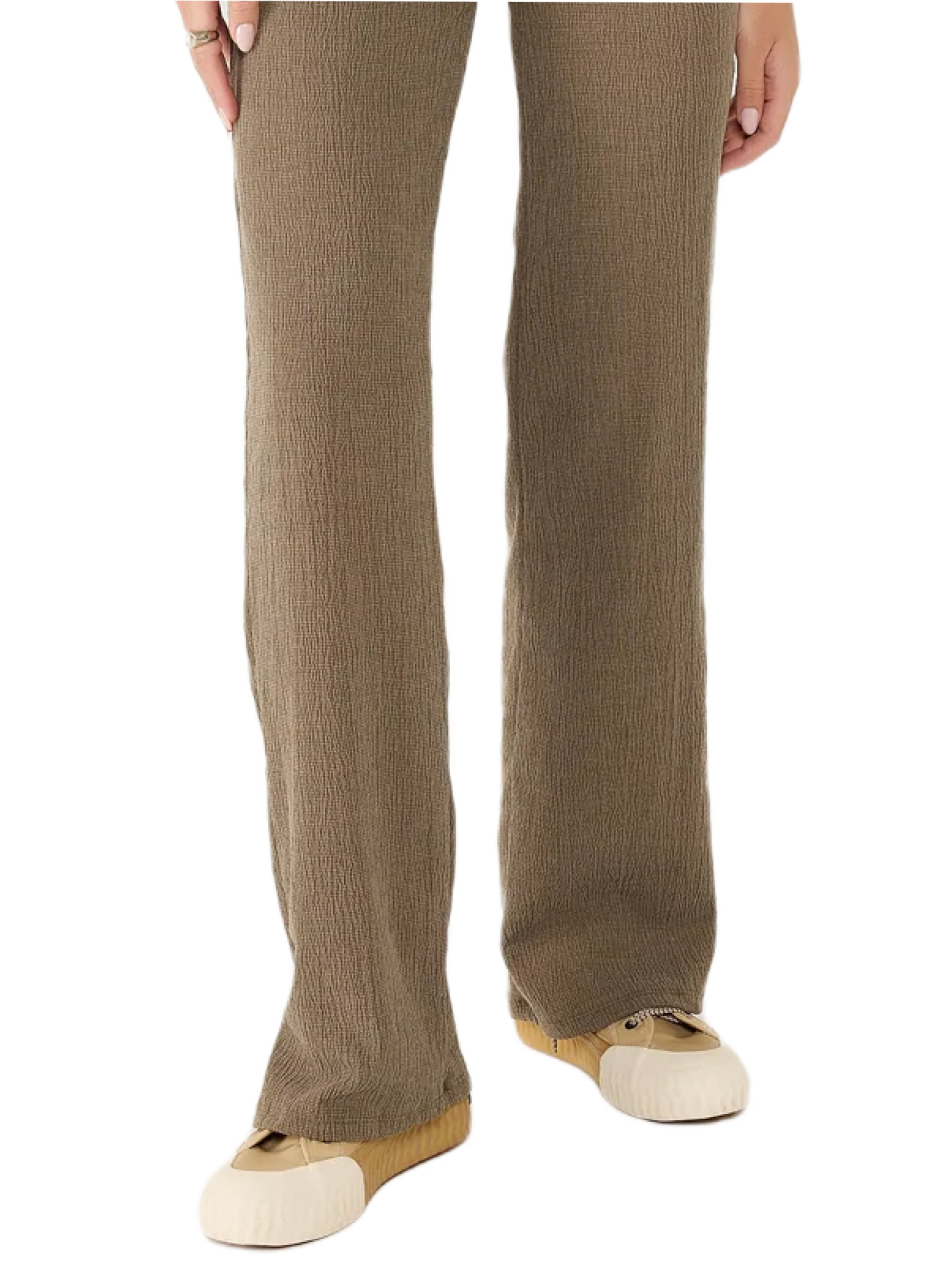 No Matter What Wide leg Broek in Groen