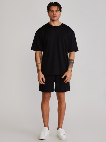 SikSilk Regular Pants in Black