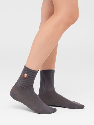 CALZEDONIA Socks in Grey: front