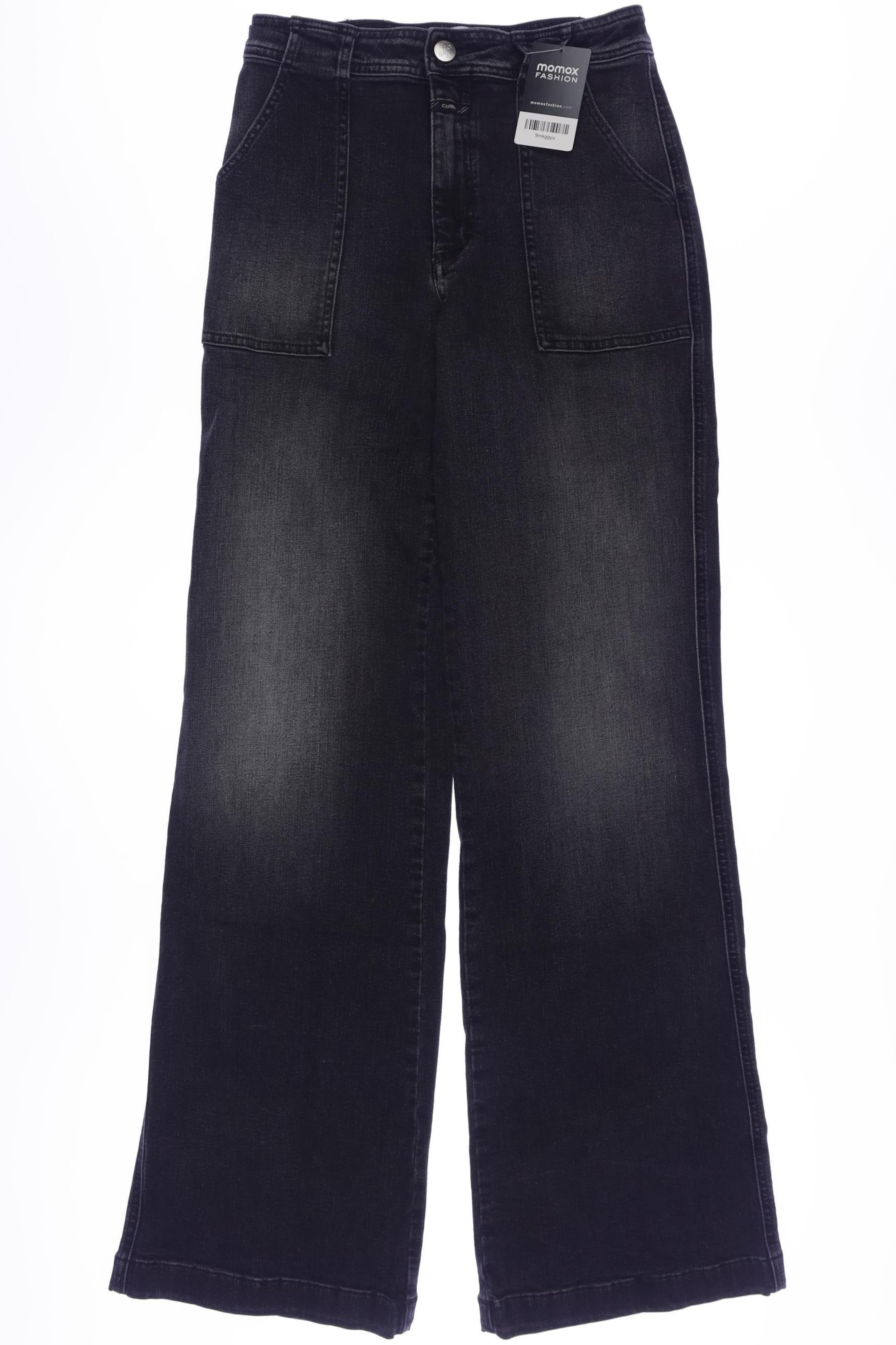 Closed Jeans 27 in Schwarz: Vorderseite