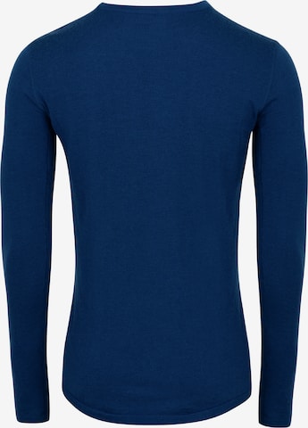 DANISH ENDURANCE Funktionsskjorte 'Merino' i blå