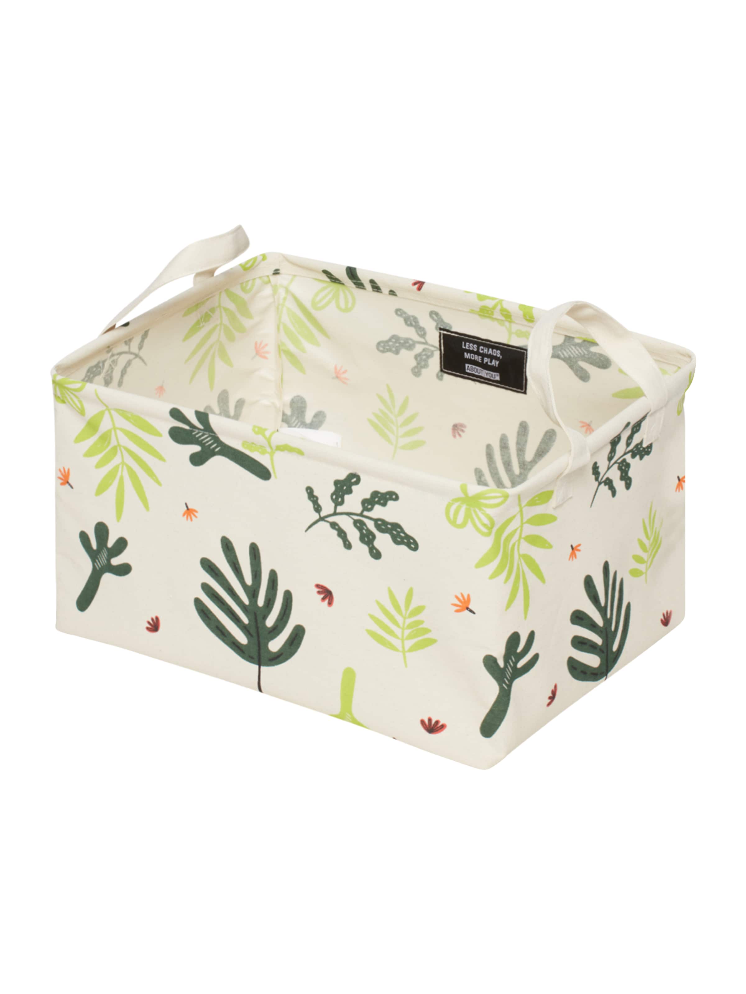 ABOUT YOU Κουτί/καλάθι 'KIDS Jungle' σε μπεζ: μπροστά