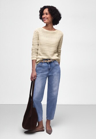 STREET ONE Pullover in Beige