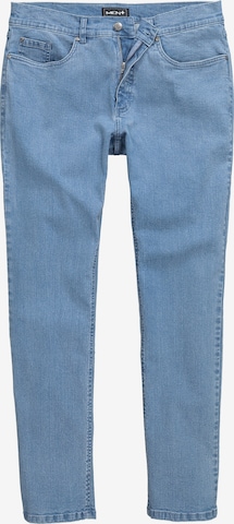 Regular Jean Men Plus en bleu : devant