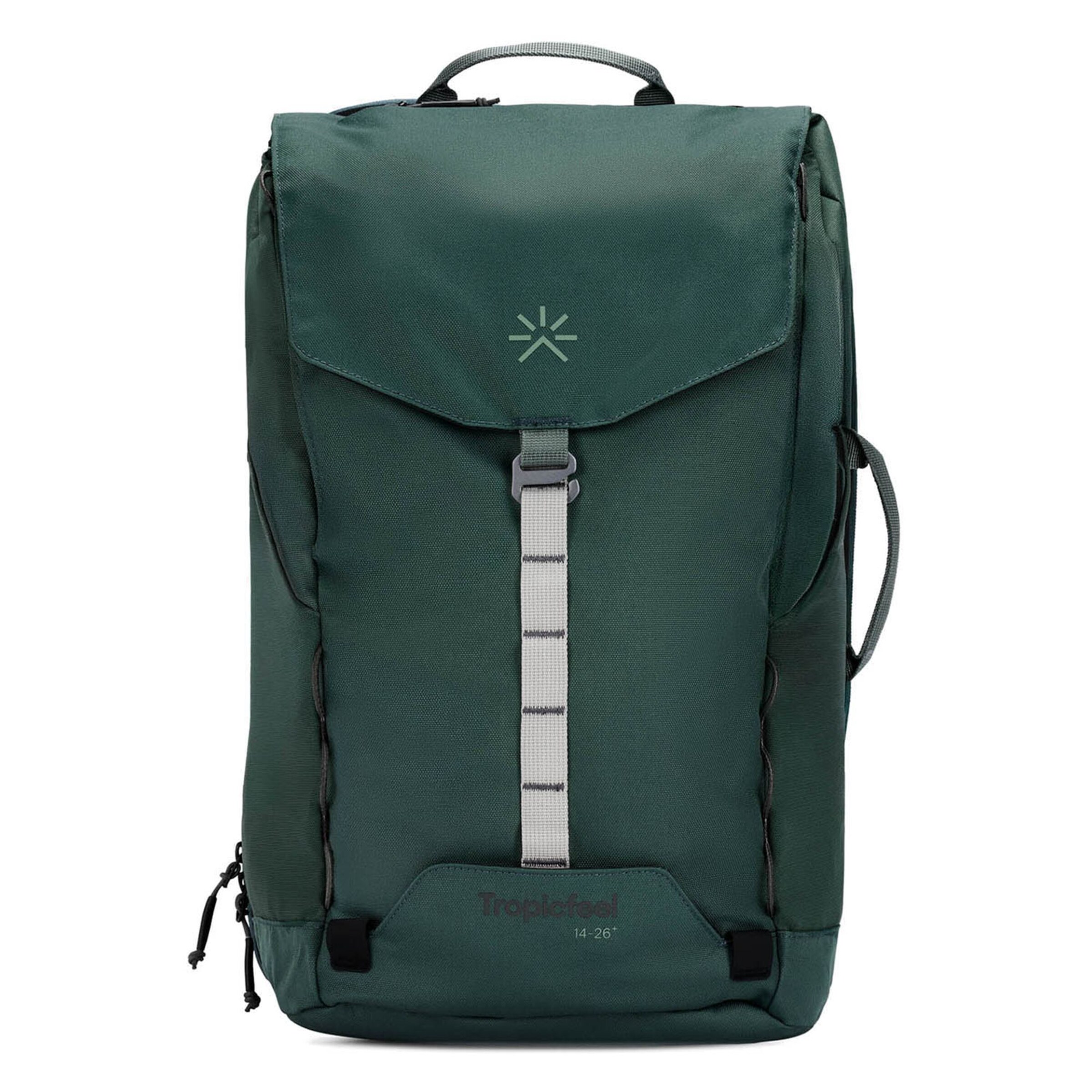 Tropicfeel Backpack 'Nook' in Green: front