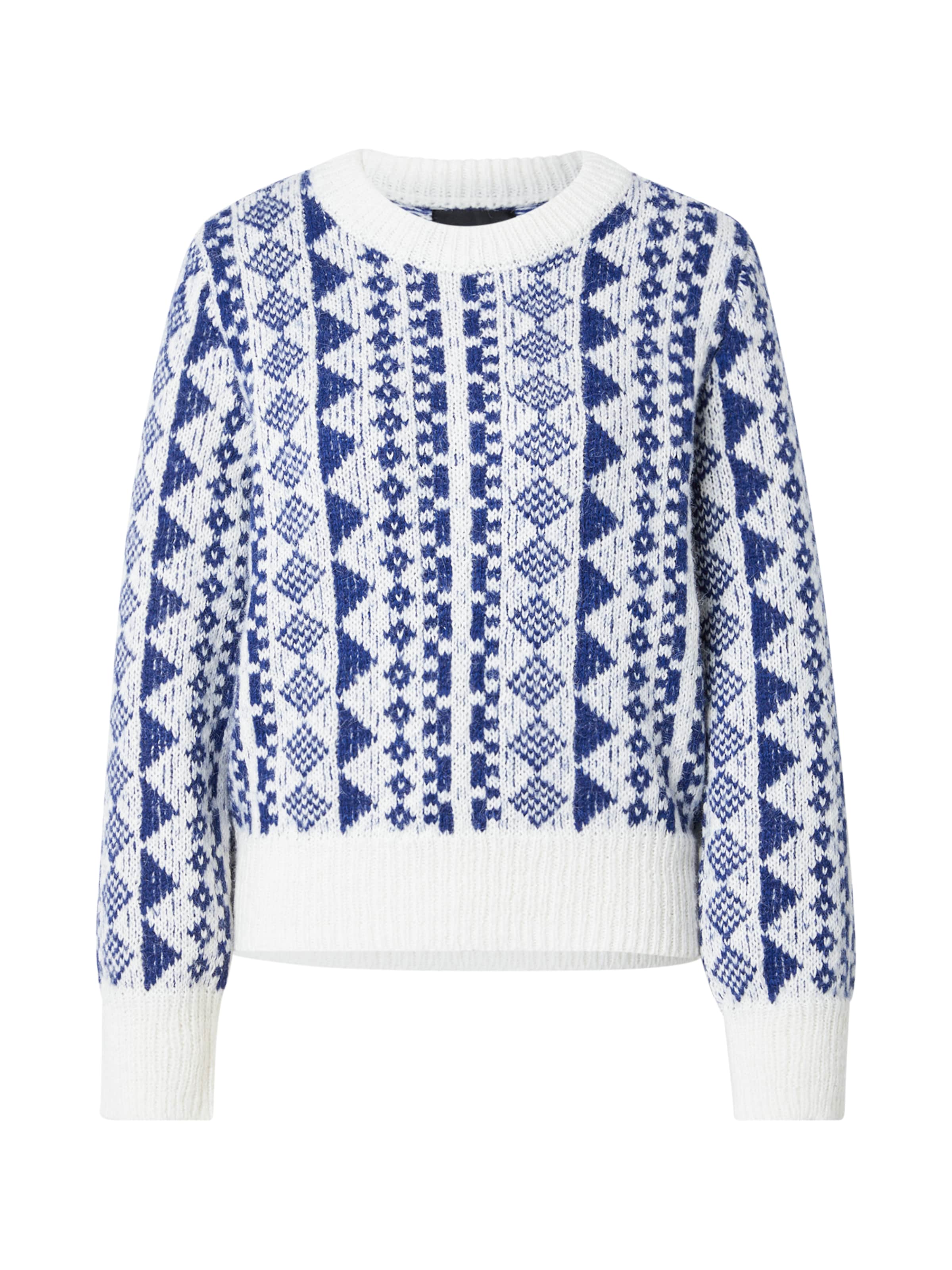 PIECES Trui 'NIANNA' in Blauw: voorkant